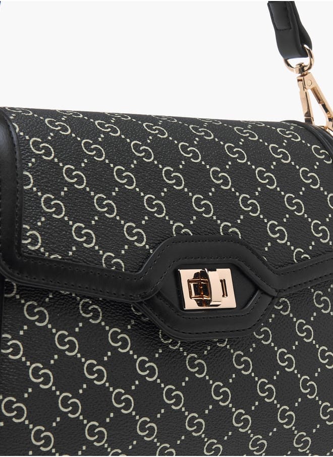 buy-celeste-women-monogram-print-shoulder-bag-with-adjustable-strap-and-twist-lock-closure_p9b