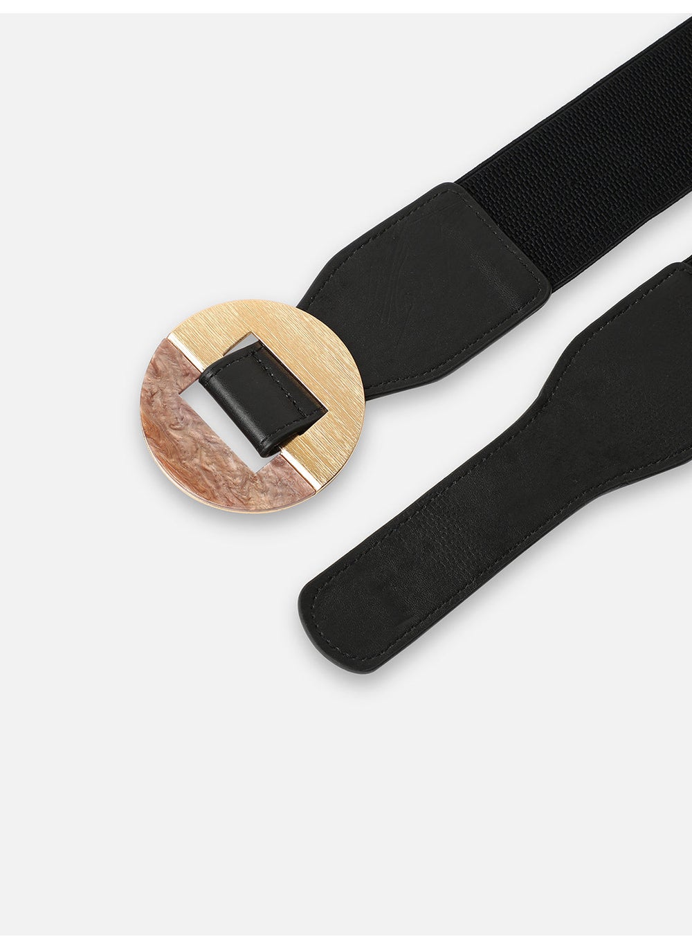 buy-haute-sauce-black-solid-waist-belt_x2y