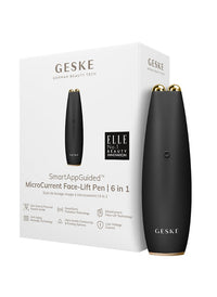 SmartAppGuided 6-in-1 MicroCurrent Face-Lift Pen - Grey