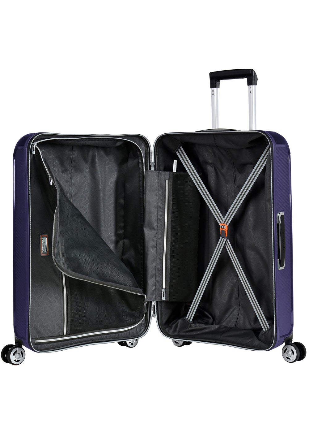 buy-eminent-champion-hard-case-travel-bag-luggage-trolley-polypropylene-lightweight-4-quiet-double-spinner-wheels-suitcase-with-tsa-lock-b0002-purple_c4h