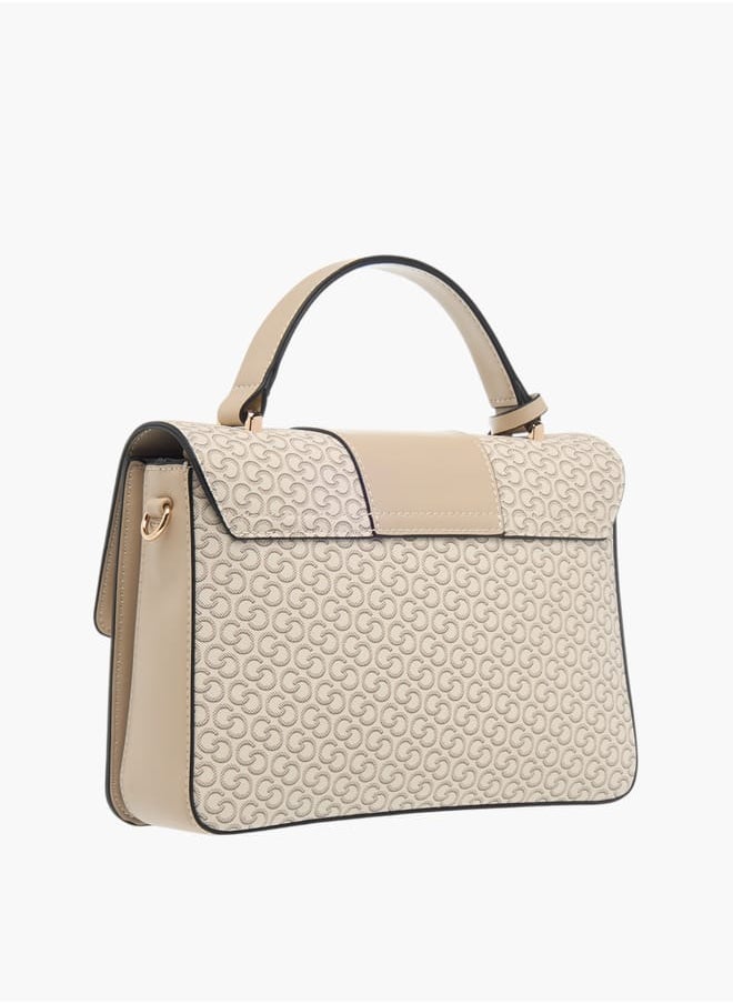 buy-celeste-womens-monogram-print-satchel-bag-with-button-closure-and-grab-handle_yr0