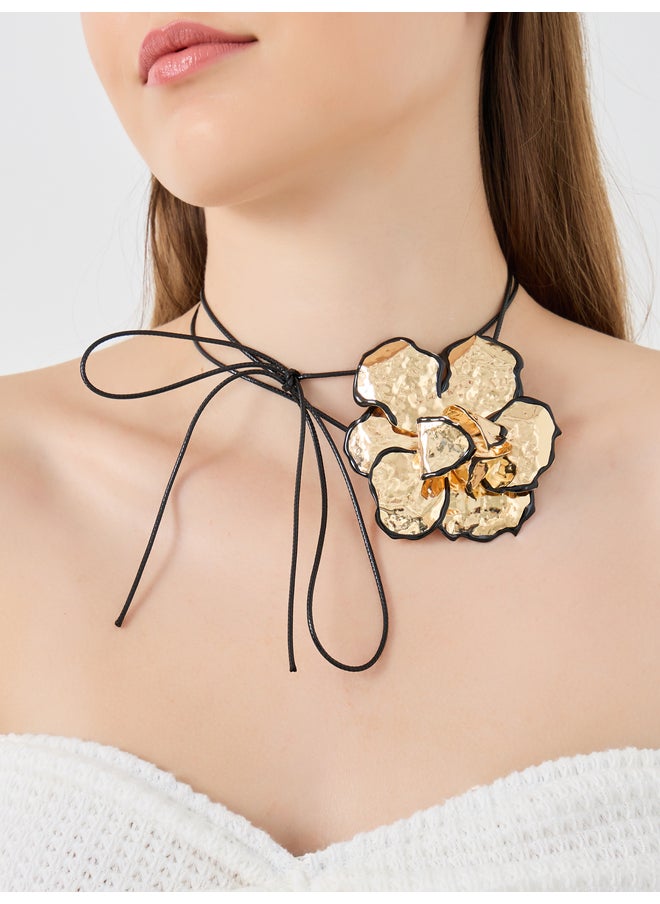 buy-styli-styli-flower-accent-thread-choker-necklace_lfq