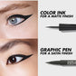 Aqua Resist Graphic Pen 01 Black - Ultimate Eyeliner