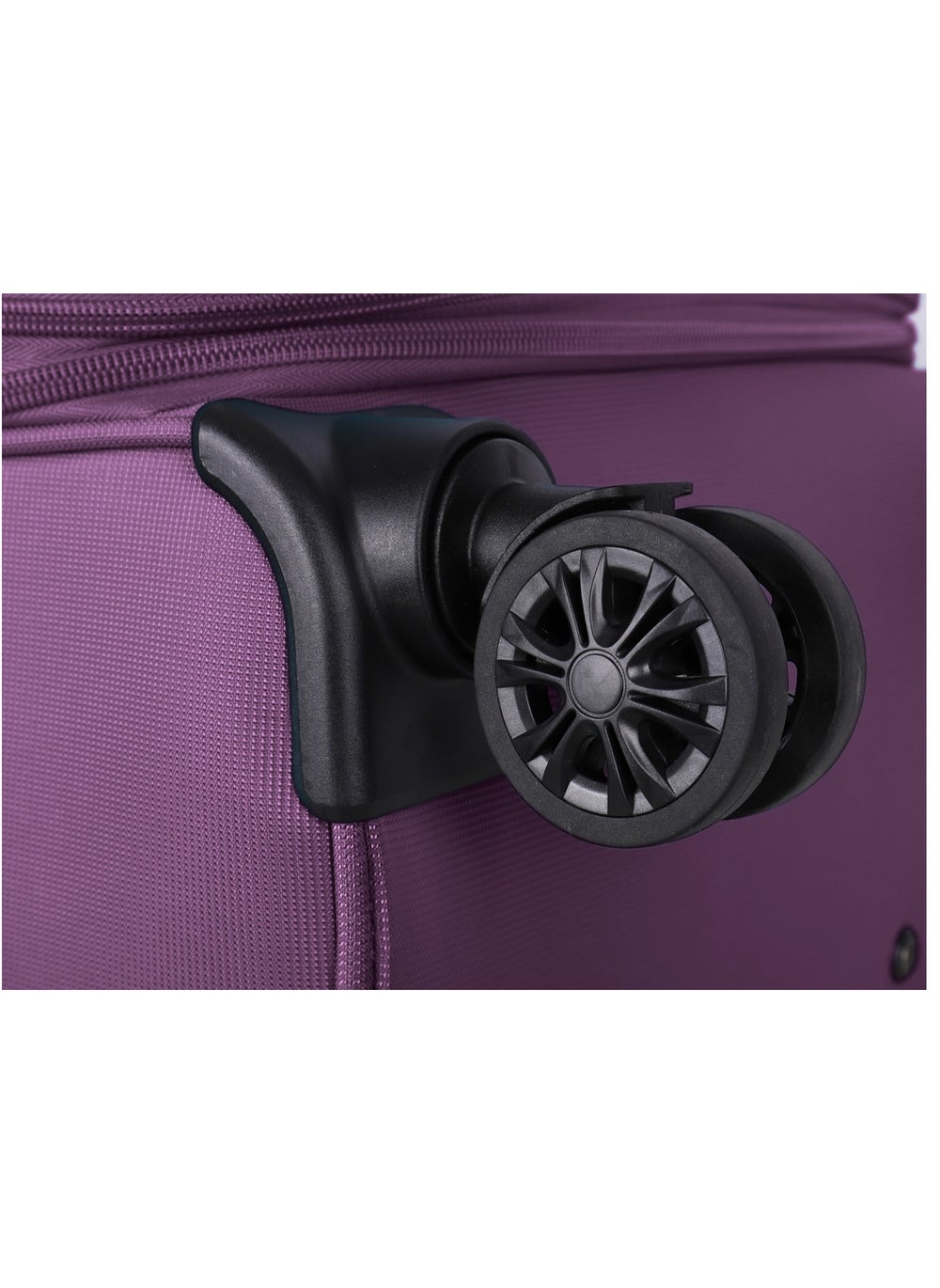 buy-eminent-unisex-soft-travel-bag-large-luggage-trolley-polyester-lightweight-expandable-4-double-spinner-wheeled-suitcase-with-3-digit-tsa-lock-e788-purple_7od