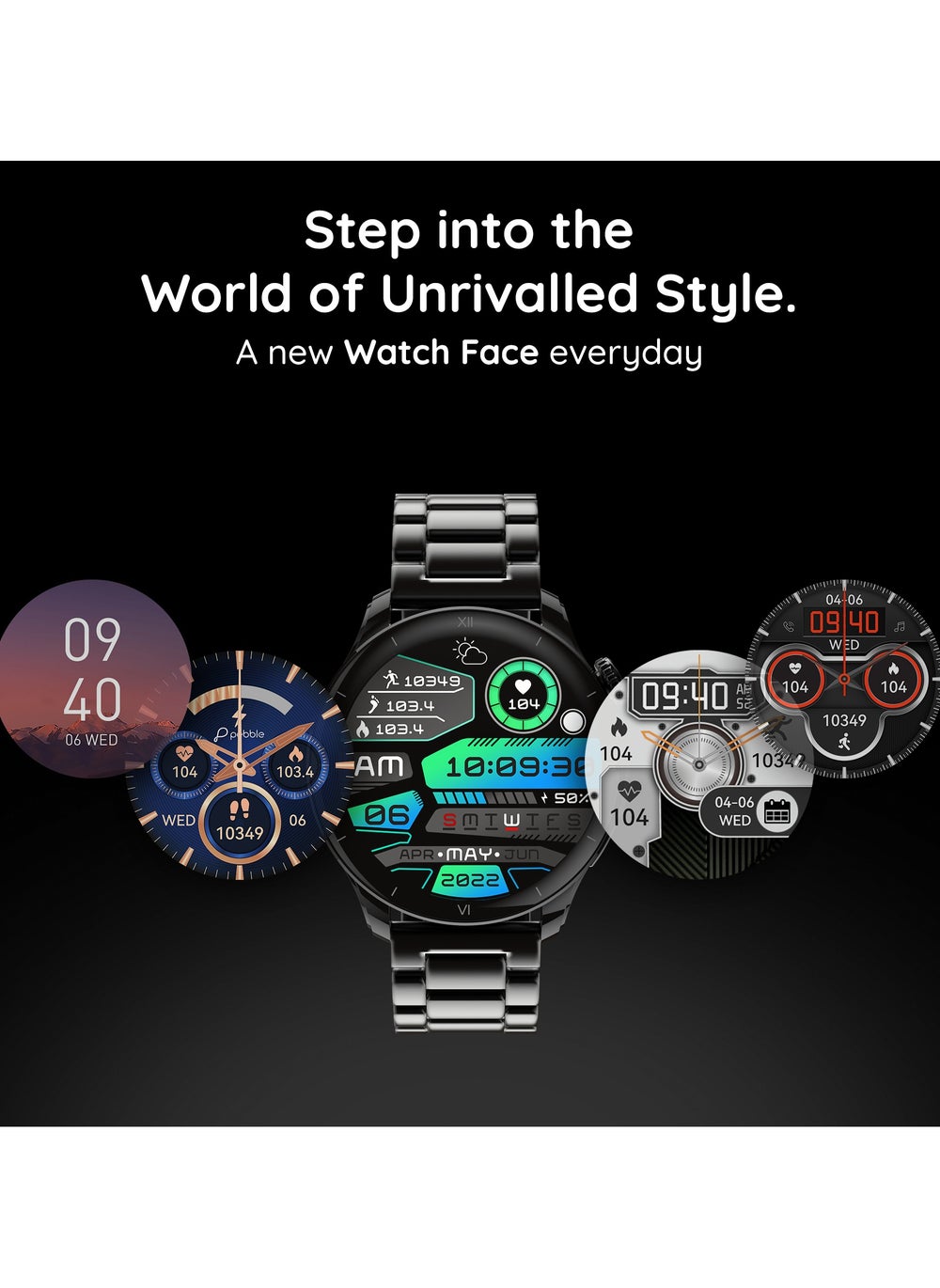 buy-pebble-cosmos-vault-1-43-bright-hd-display-smartwatch-bluetooth-calling-blood-oxygen-heart-rate-monitoring-multi-sports-mode-step-pedometer-multiple-watch-faces-ai-voice-assistant-obsidian-black_ovt