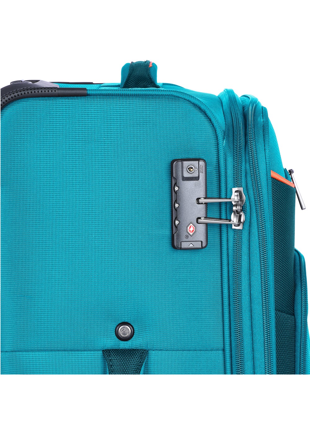 buy-eminent-expandable-luggage-trolley-bag-soft-suitcase-for-unisex-travel-polyester-shell-lightweight-with-tsa-lock-double-spinner-wheels-e777sz-large-checked-28-inch-green_biz
