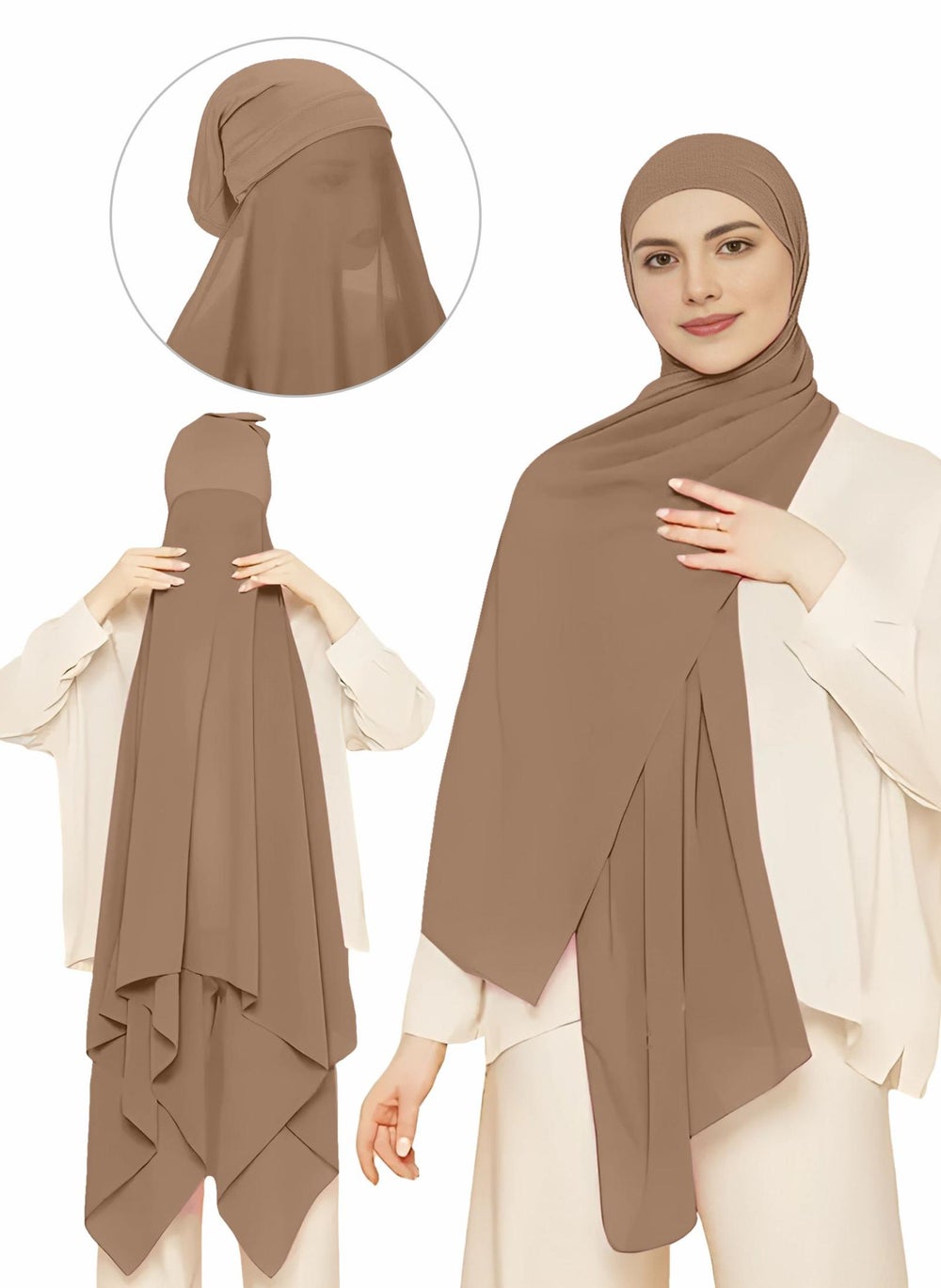 buy-nukhbaa-instant-hijab-wrap-pullover-head-scarf-with-tube-undercap-brown-color-hijab-hc12_v67