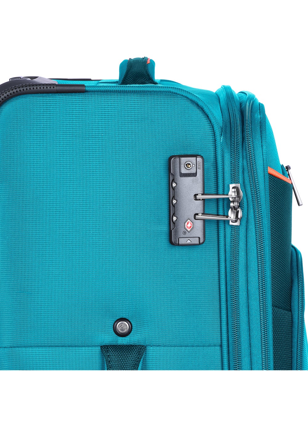 buy-eminent-expandable-luggage-trolley-bag-soft-suitcase-for-unisex-travel-polyester-shell-lightweight-with-tsa-lock-double-spinner-wheels-e777sz-medium-checked-24-inch-green_l1n