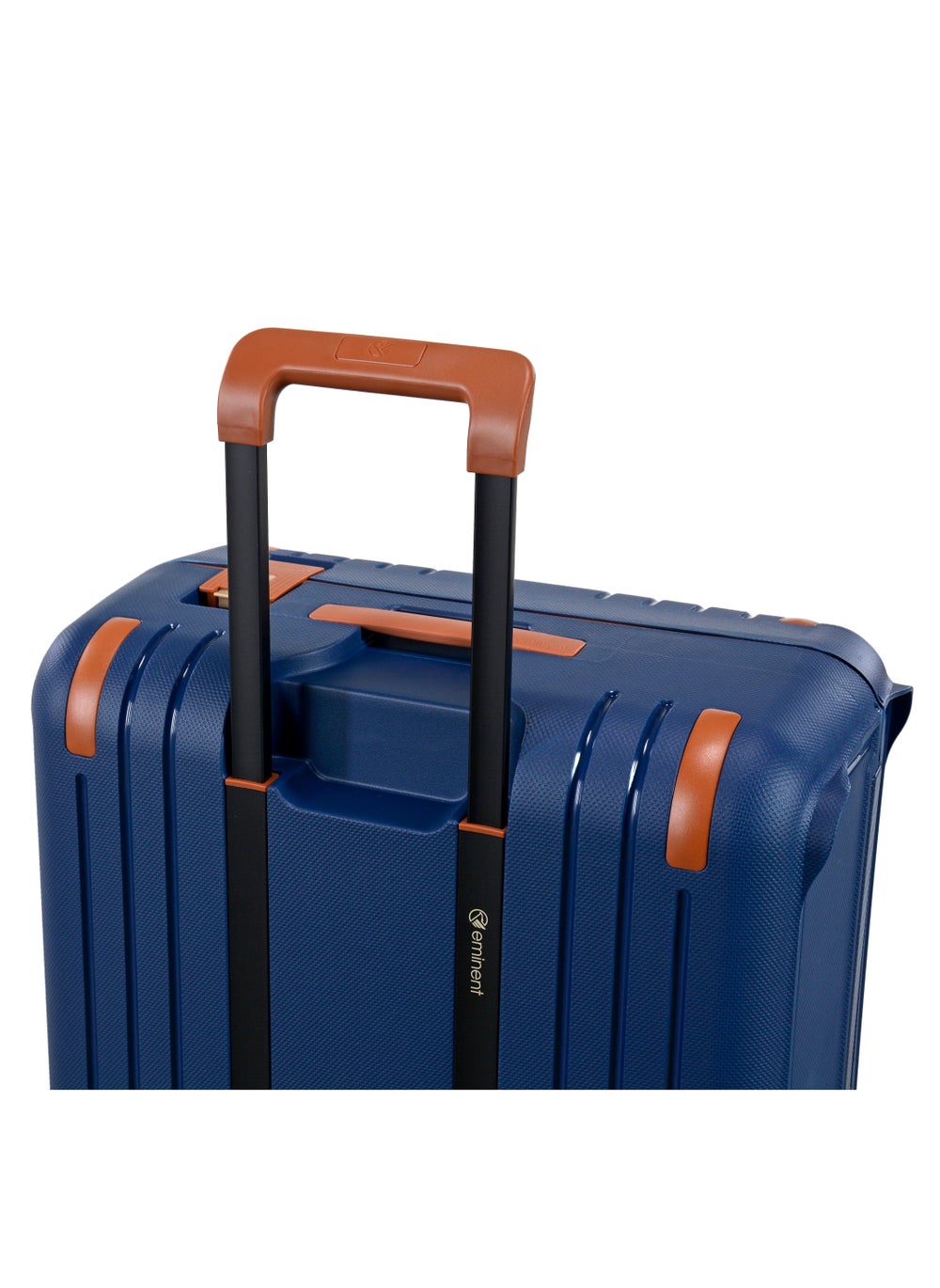 buy-eminent-vertica-hard-case-travel-bag-medium-luggage-trolley-polypropylene-lightweight-suitcase-4-quiet-double-spinner-wheels-with-tsa-lock-b0006-dark-blue-brown-trim_7gt