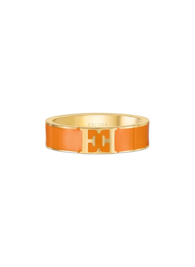 buy-escada-scarlett-gold-plated-ring-with-logo-cutout-and-orange-enamel-detail_ba6