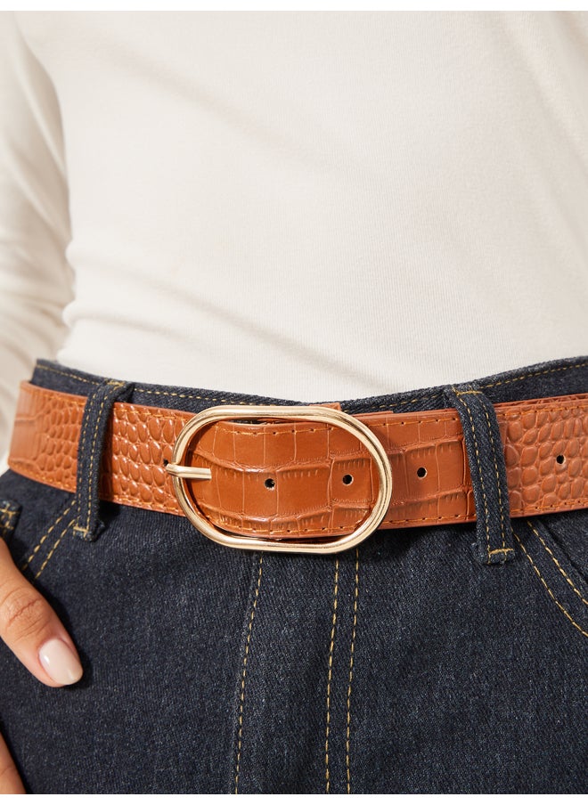 buy-styli-styli-brown-solid-pin-buckle-belts_zd0