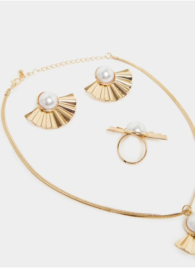 buy-styli-shell-drop-layered-necklace_h45