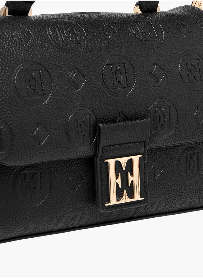buy-elle-women-monogram-embossed-satchel-bag-with-top-handle-and-detachable-strap_nyq
