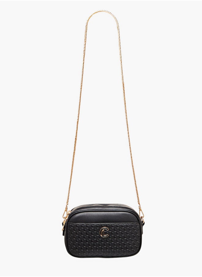 buy-le-confort-monogram-embossed-crossbody-bag-with-zip-closure-and-chain-strap_en1