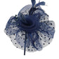 Ddaniela Monalisa Navy Blue Fascinator - Elegance Reimagined