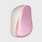 Holographic Pink Compact Styler Hairbrush