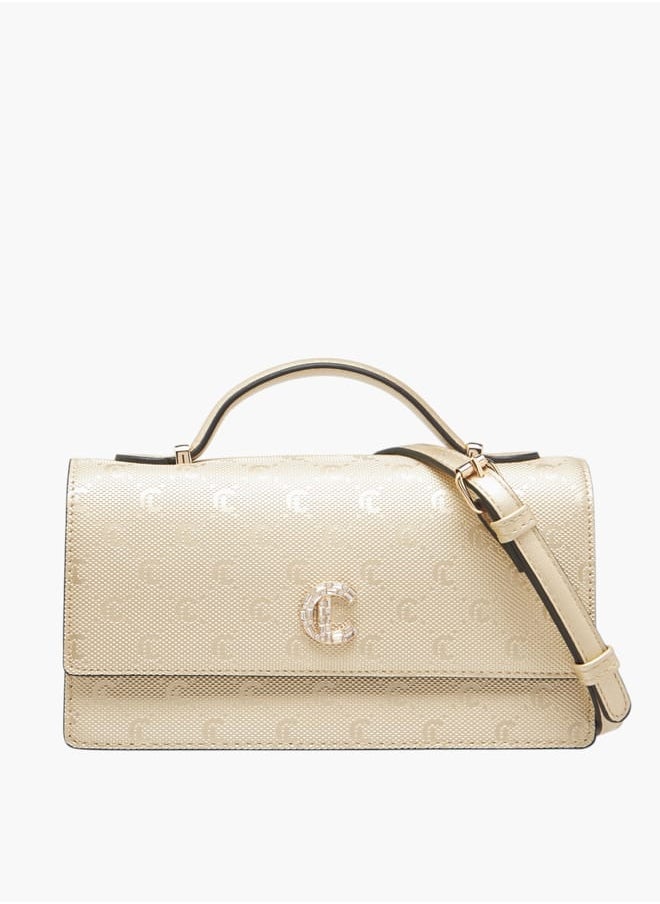 buy-le-confort-women-monogram-detail-crossbody-bag-with-detachable-strap-and-magnetic-closure_ezw