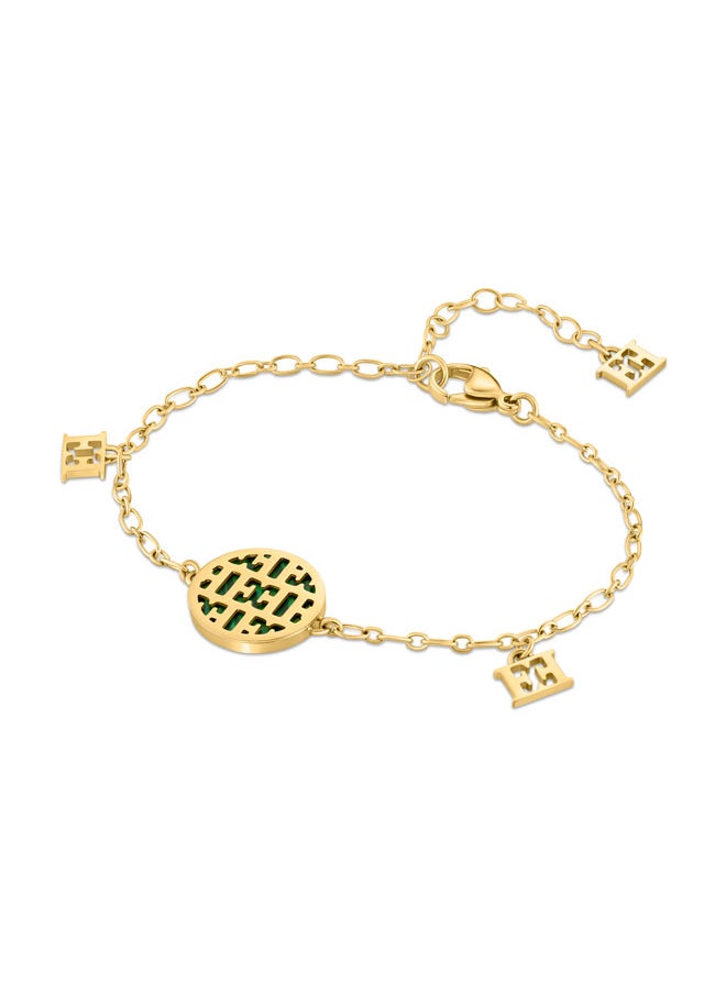 buy-escada-linda-malachite-charm-bracelet-with-signature-logo-and-miniature-charms_at4
