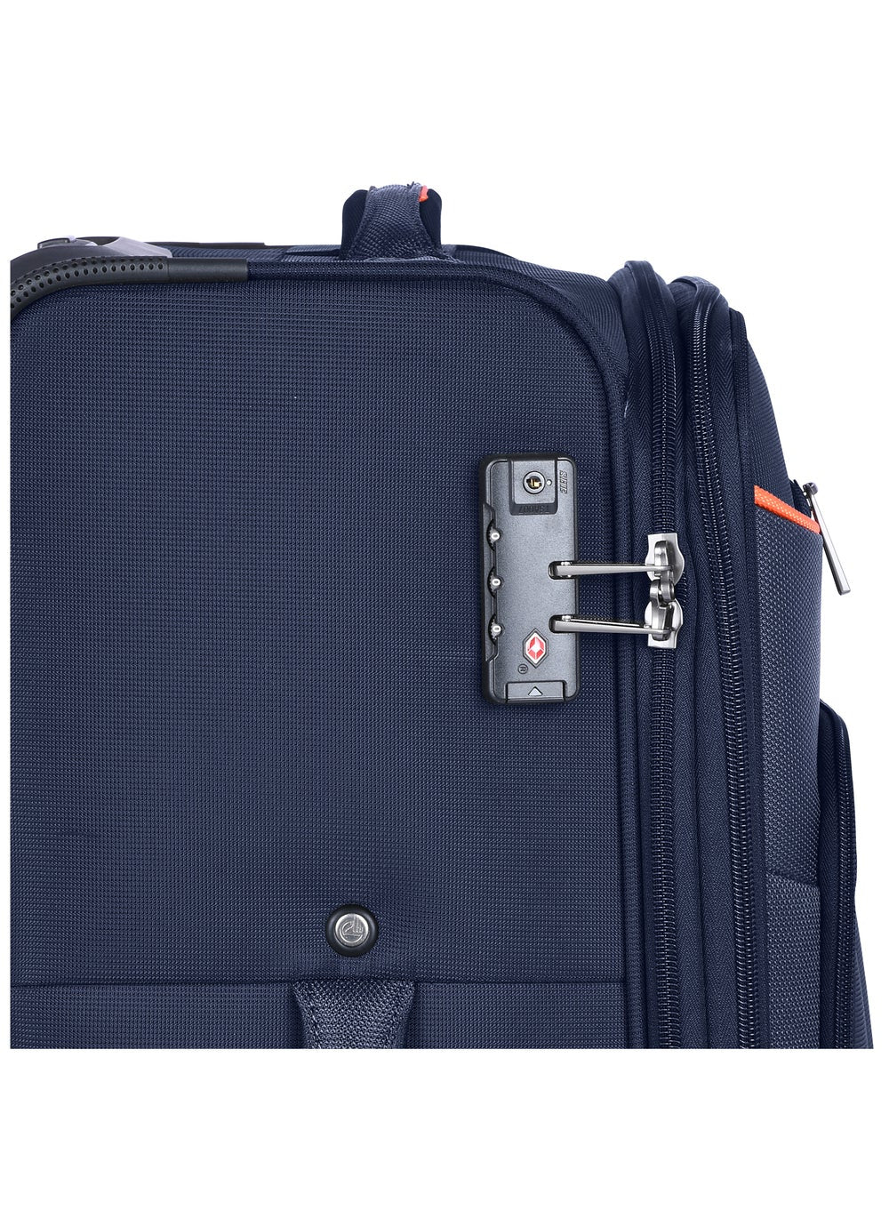 buy-eminent-expandable-luggage-trolley-bag-soft-suitcase-for-unisex-travel-polyester-shell-lightweight-with-tsa-lock-double-spinner-wheels-e777sz-large-checked-28-inch-navy-blue_66z