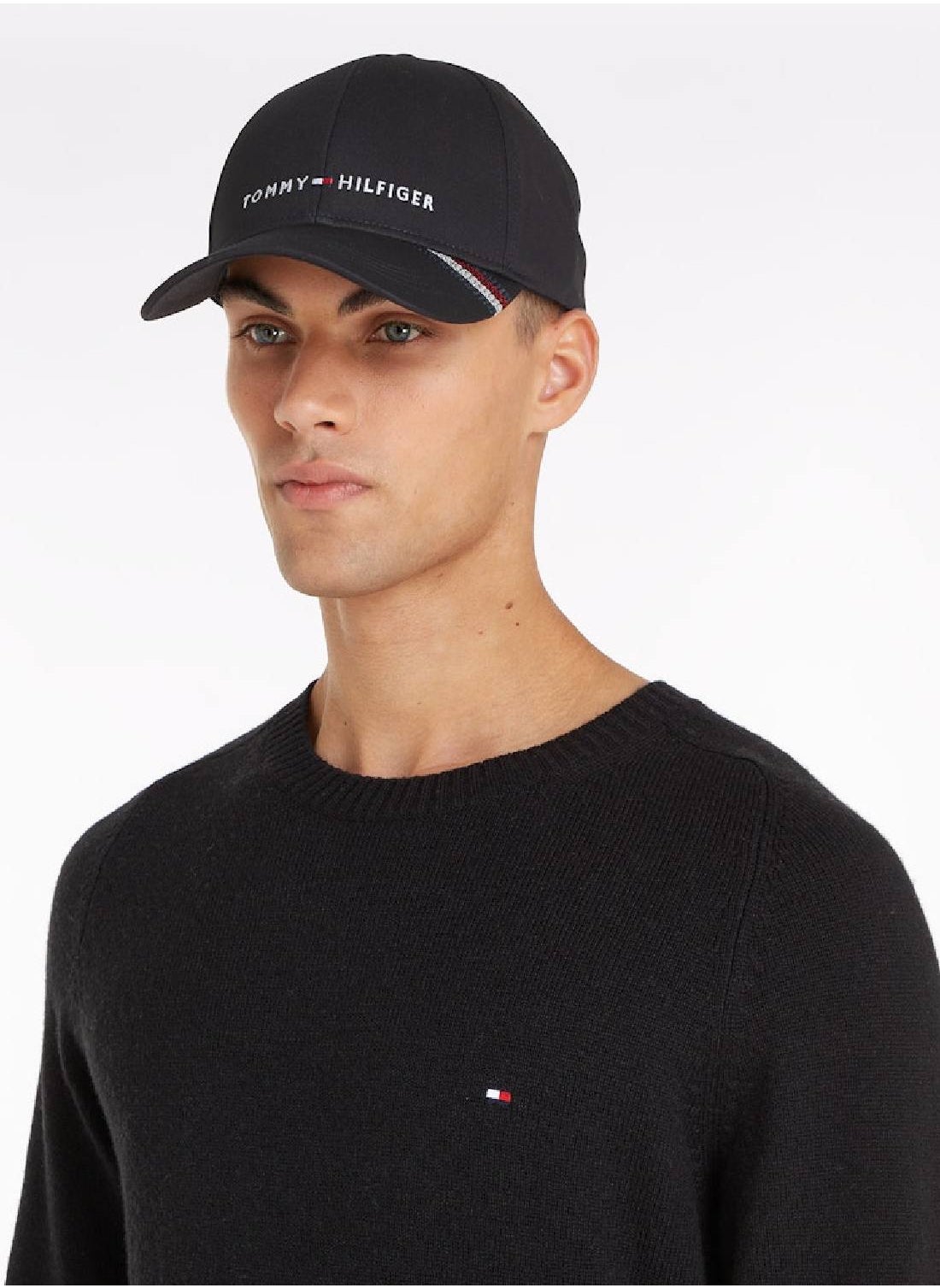 buy-tommy-hilfiger-logo-embroidery-six-panel-baseball-cap_t16