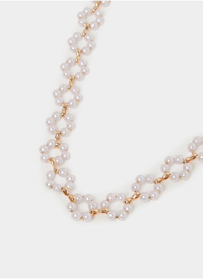 buy-styli-multi-faux-pearl-necklace-with-lobster-clasp_zch