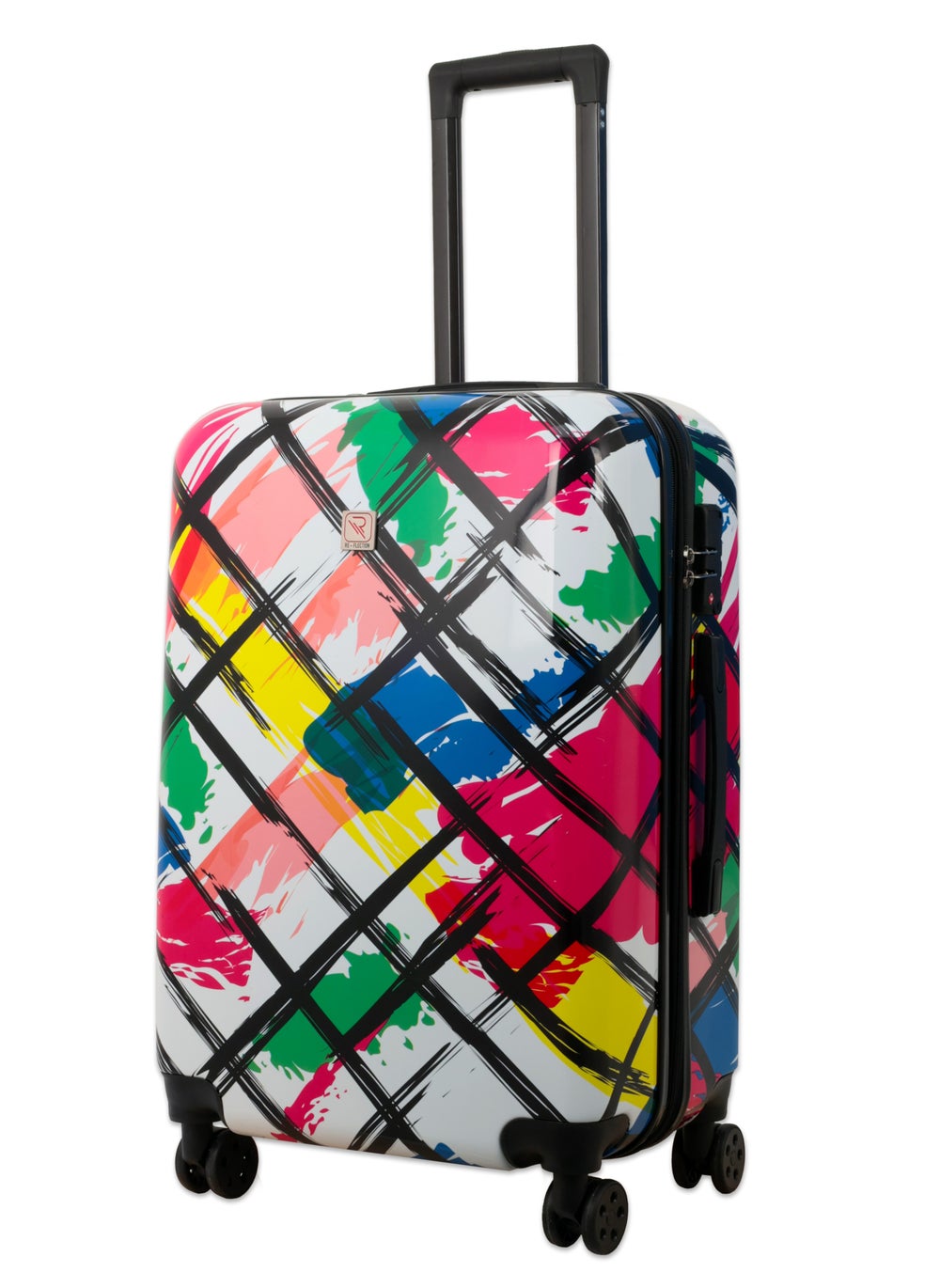 buy-reflection-reflection-24-inch-abs-and-polycarbonate-suitcase-lightweight-hardside-abstract-print-series-travel-luggage-trolley-with-84l-storage-capacity-4-spinner-wheels-and-tsa-lock-multicolor_79u
