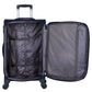 buy-eminent-expandable-luggage-trolley-bag-soft-suitcase-for-unisex-travel-polyester-shell-lightweight-with-tsa-lock-double-spinner-wheels-e777sz-medium-checked-24-inch-navy-blue_j4c