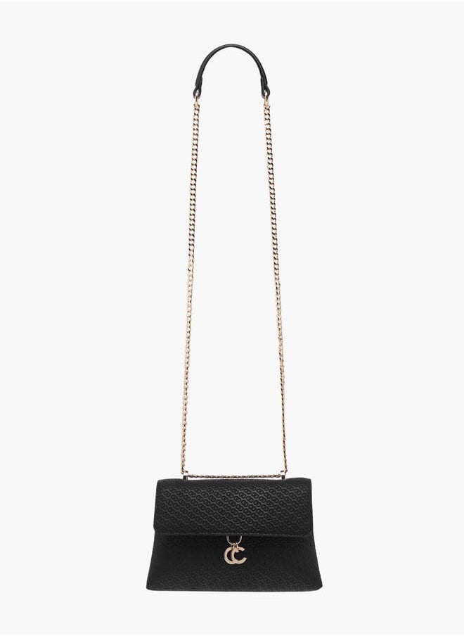 buy-celeste-women-monogram-embossed-crossbody-bag-with-button-closure-and-chain-strap_311