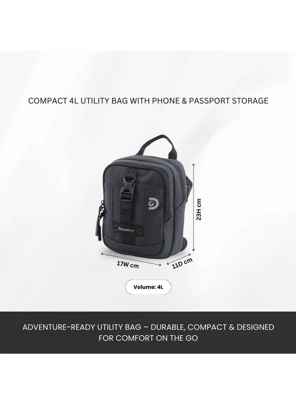 buy-discovery-discovery-shield-rpet-polyester-tablet-utility-bag-black-compact-travel-bag-for-men-and-women-shoulder-bag-portable-organizer-sustainable-material-and-eco-friendly_xhx
