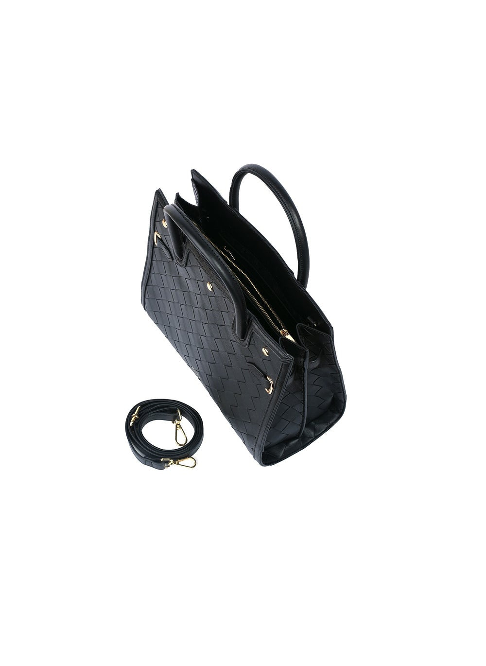 buy-amica-makeda-ladies-weaved-leather-satchel-handbag-with-top-handles_y5n