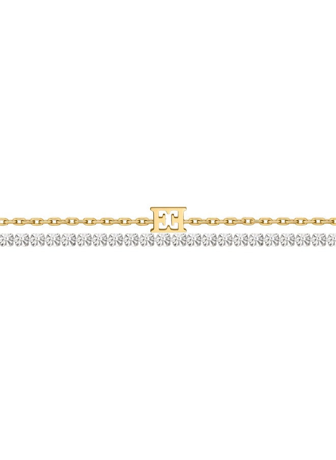 buy-escada-two-tone-diana-bracelet-with-gold-plated-logo-classic-and-modern-elegance_g21