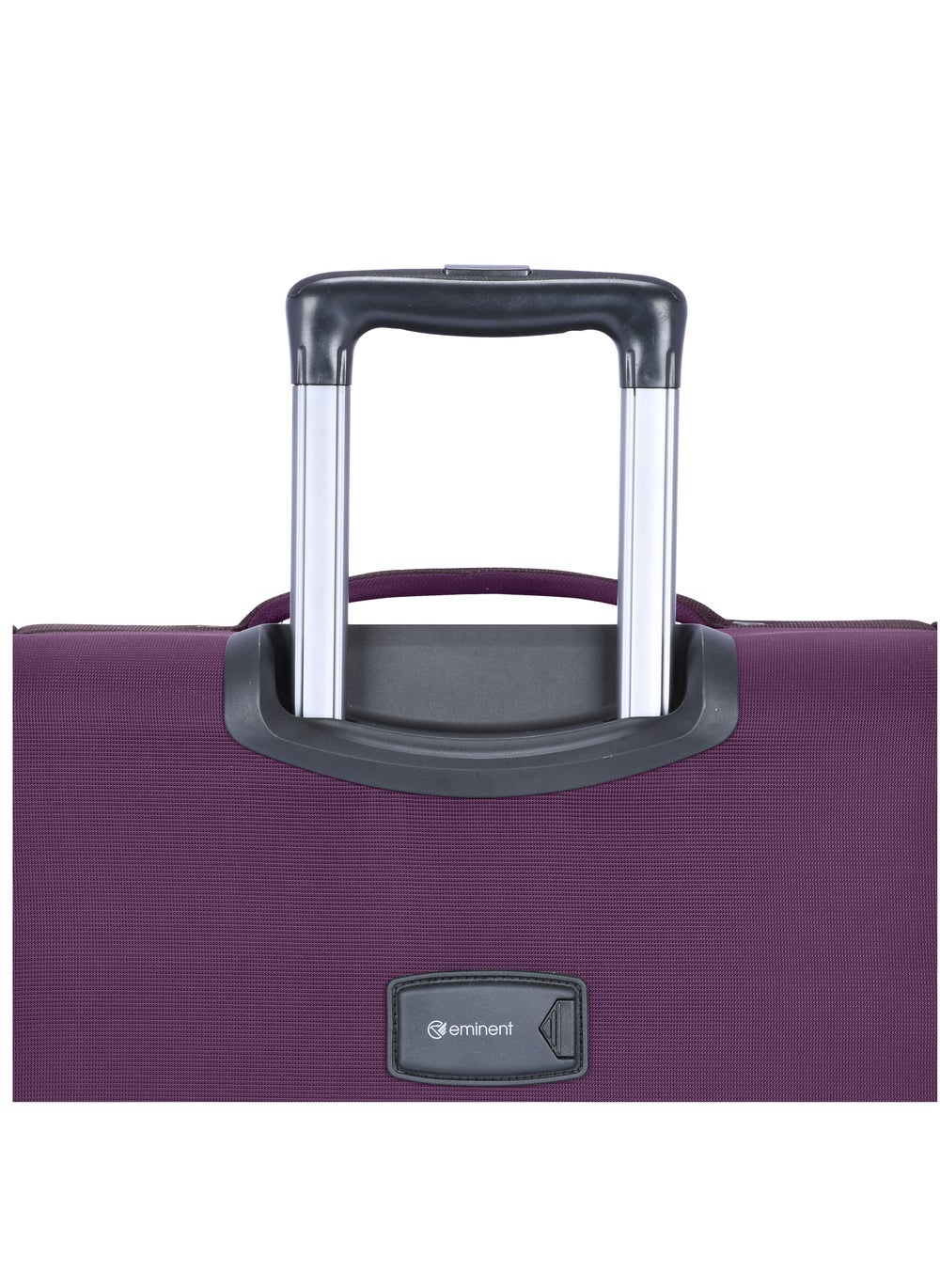 buy-eminent-unisex-soft-travel-bag-large-luggage-trolley-polyester-lightweight-expandable-4-double-spinner-wheeled-suitcase-with-3-digit-tsa-lock-e788-purple_h75
