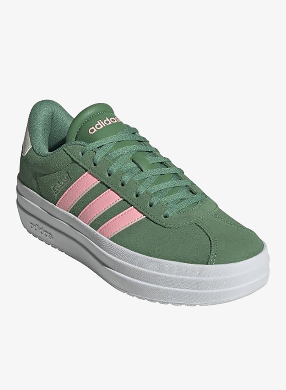 buy-adidas-vl-court-bold-green-sportswear-shoes_led