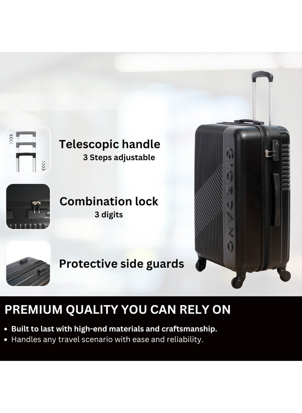buy-giordano-giordano-logo-series-carry-on-small-cabin-suitcase-black-abs-hard-shell-lightweight-durable-4-wheels-luggage-trolley-bag-20-with-secure-3-digit-number-lock_f3j