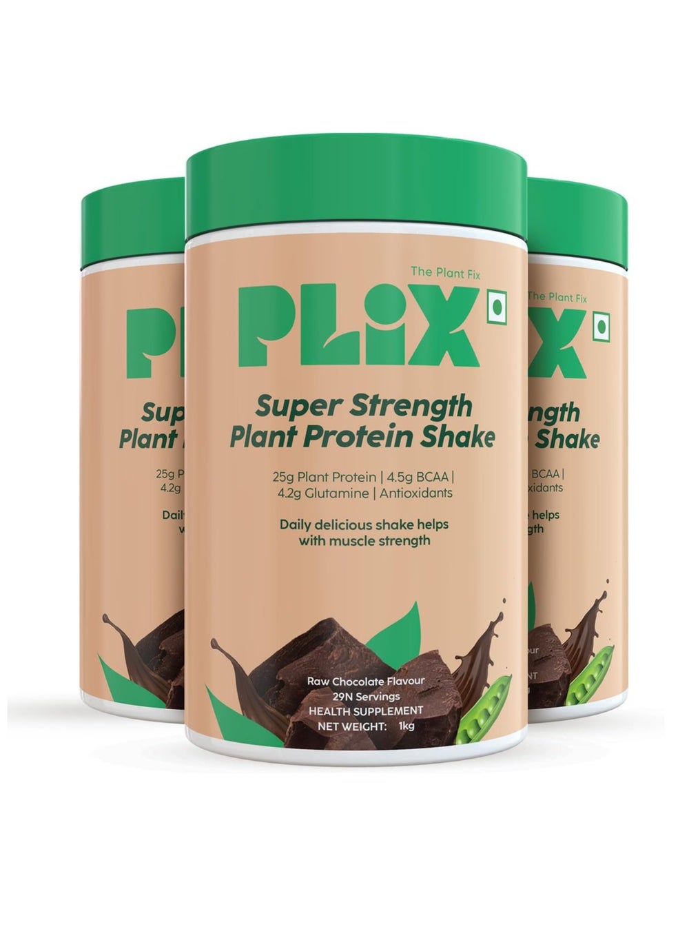 buy-plix-the-plant-fix-strength-vegan-protein-powder-3-kg-chocolate-pea-protein-isolate-and-brown-rice-blend-25-g-protein_bsa