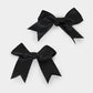 Chic Ribbon Bow Hair Clips - Set of 2