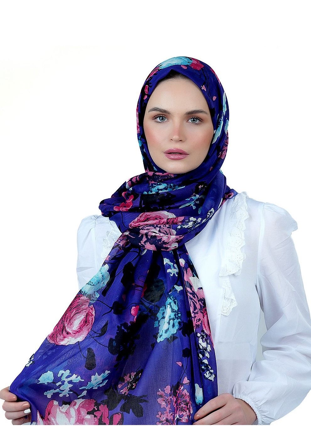 buy-amica-dark-floral-hijab-soft-natural-fiber-long-head-scarf-for-women-blue_wuw