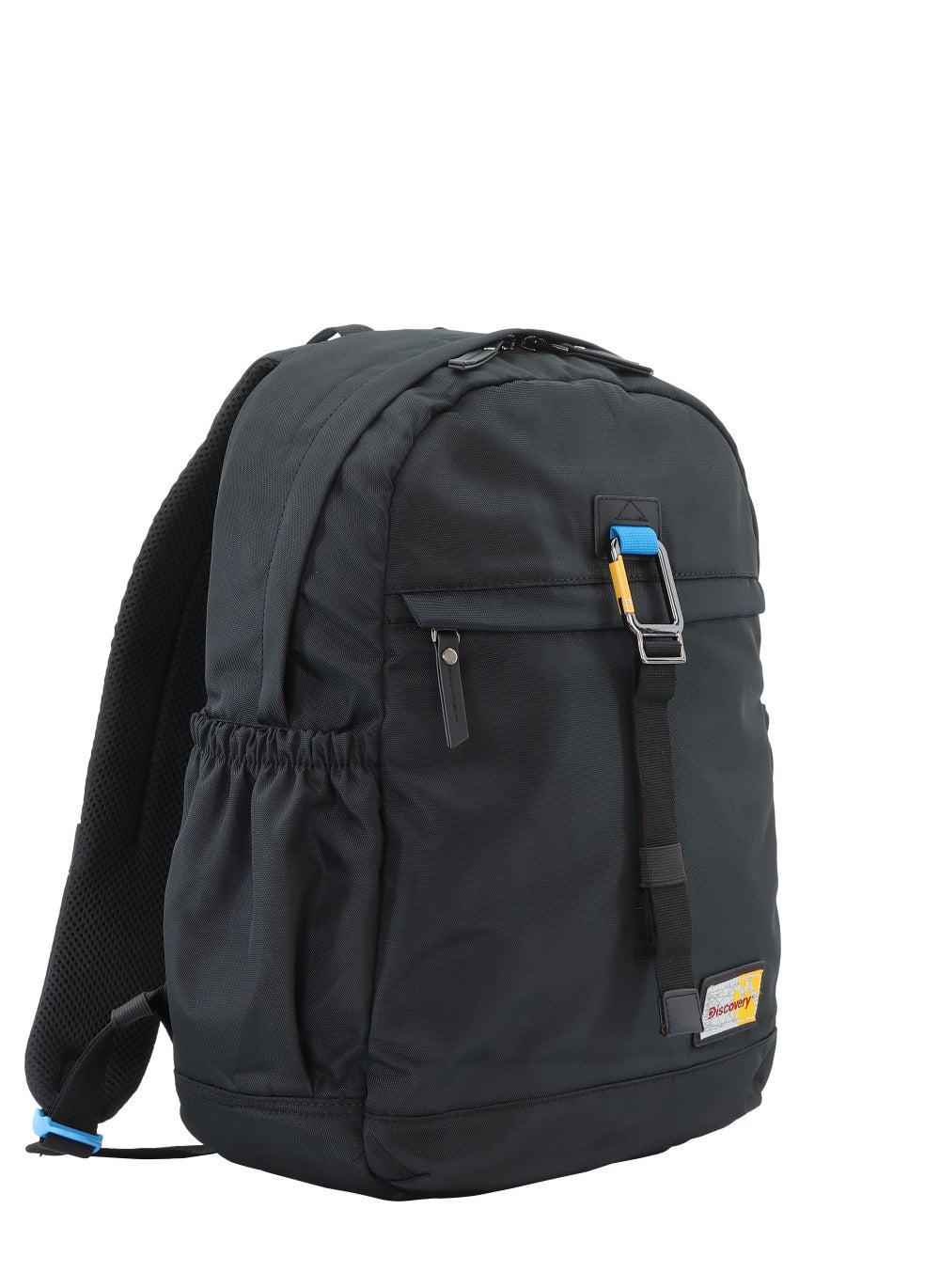 buy-discovery-discovery-icon-backpack-16-2l-black-durable-lightweight-multi-compartment-travel-bag-padded-laptop-tablet-pocket-rfid-adjustable-strap-with-luggage-fix-strap-men-women-school-outdoor_ryt