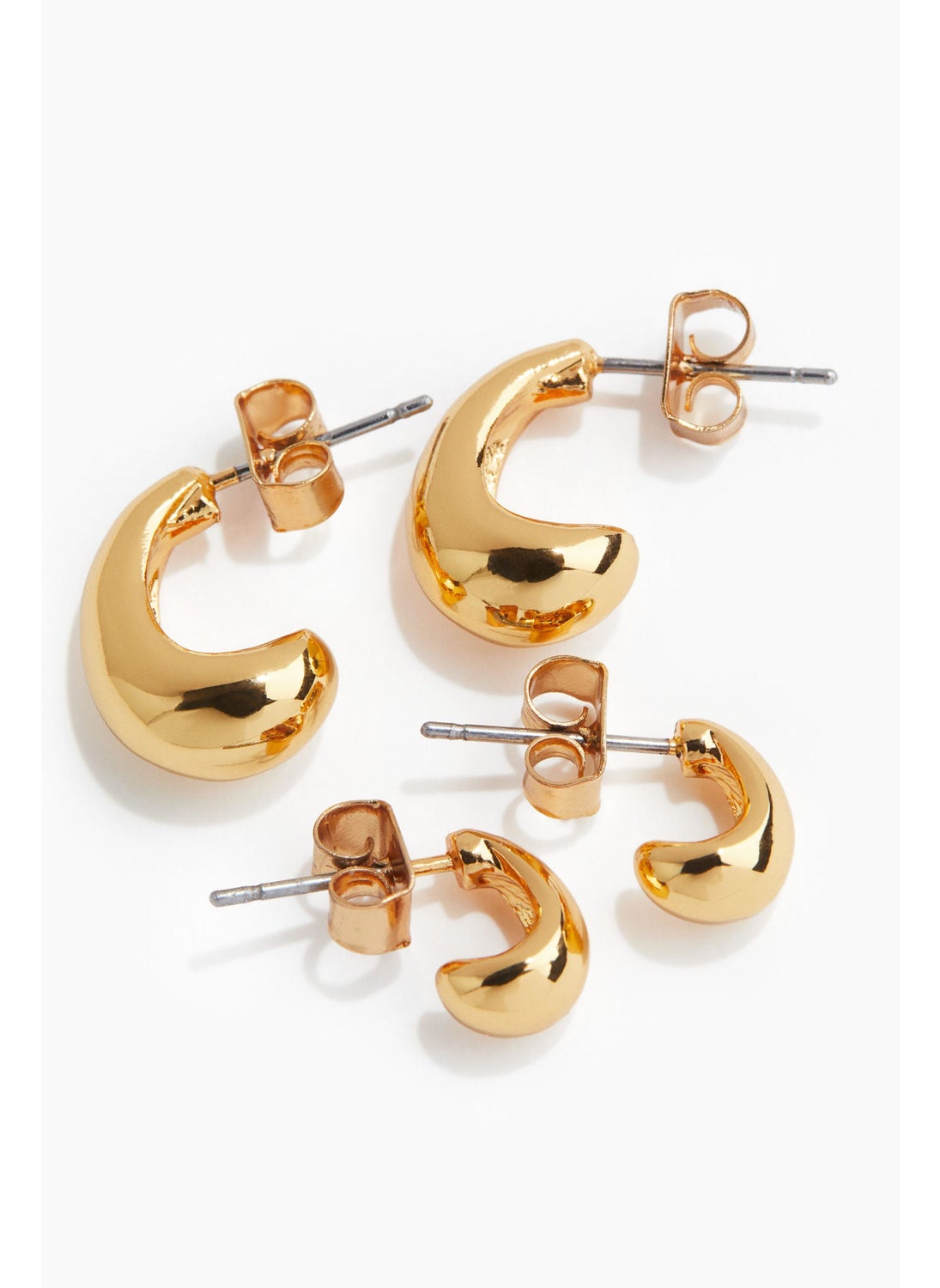 buy-h-m-2-pairs-gold-plated-earrings_woe