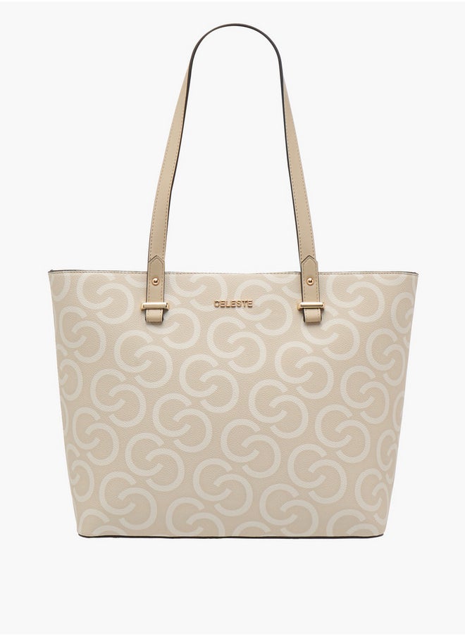 buy-celeste-women-s-monogram-print-tote-bag-with-double-handles-and-zip-closure_cr5