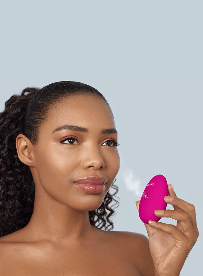 buy-geske-smartappguided-facial-hydration-refresher-4-in-1-water-atomiser-face-steamer-water-spray-face-mister-facial-cleansing-device-spray-mist-cosmetics-natural-glow-magenta_pc7