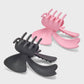 Tha358 Chic Claw Clip Duo in Pink/Black