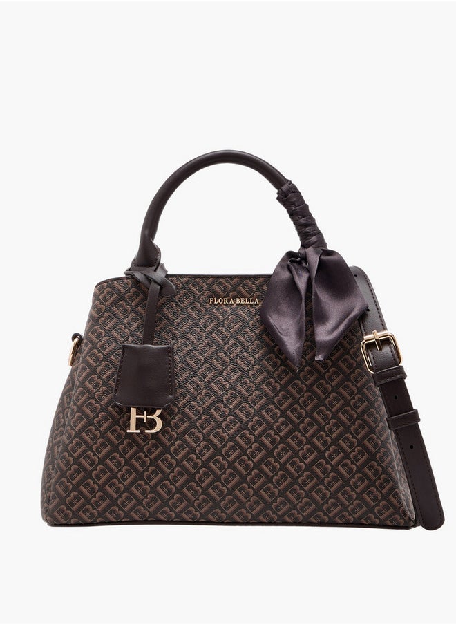 buy-flora-bella-by-shoexpress-women-s-monogram-print-tote-bag-with-scarf-accent-and-detachable-strap_md1