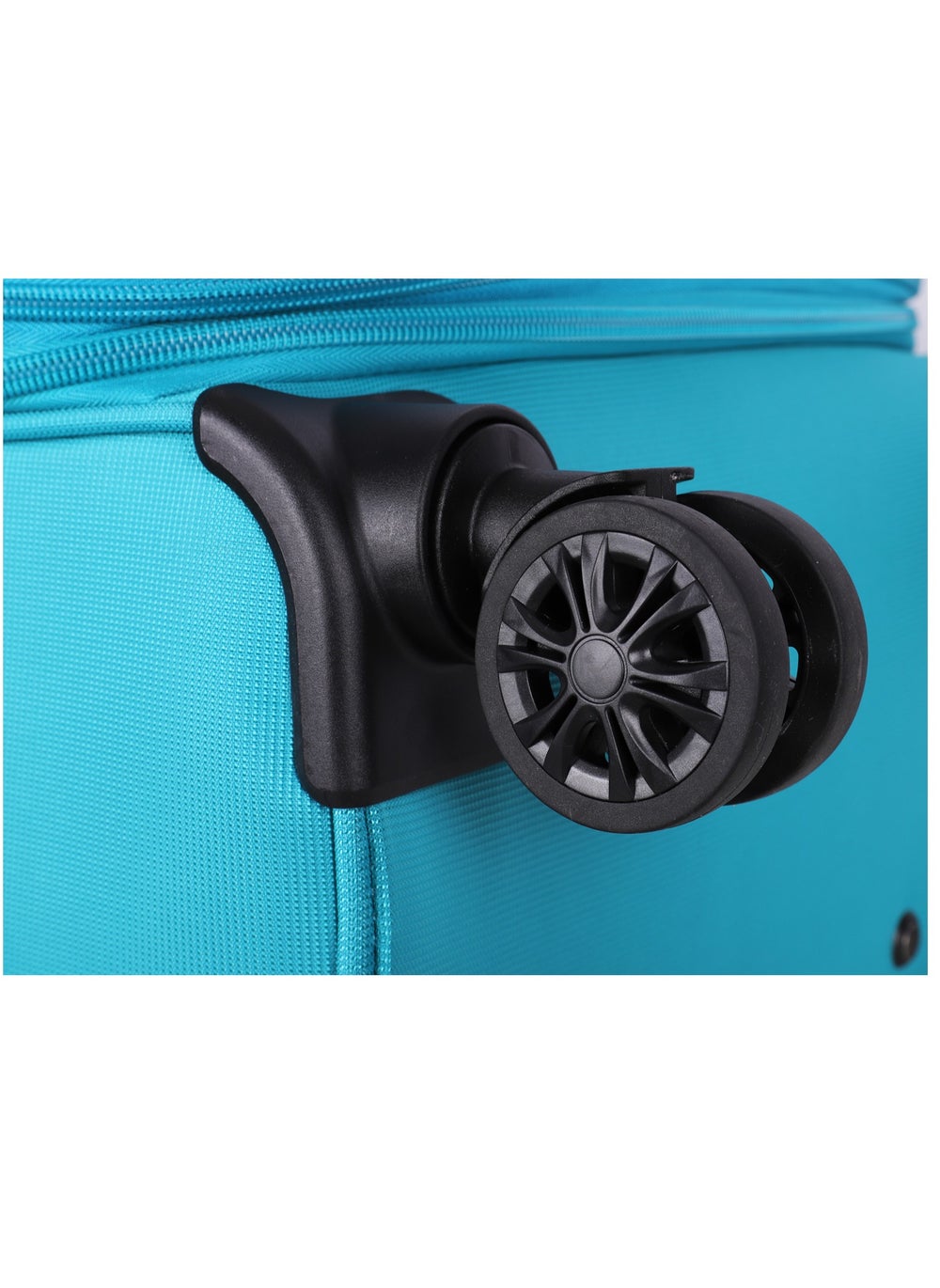 buy-eminent-unisex-soft-travel-bag-medium-luggage-trolley-polyester-lightweight-expandable-4-double-spinner-wheeled-suitcase-with-3-digit-tsa-lock-e788-green_652