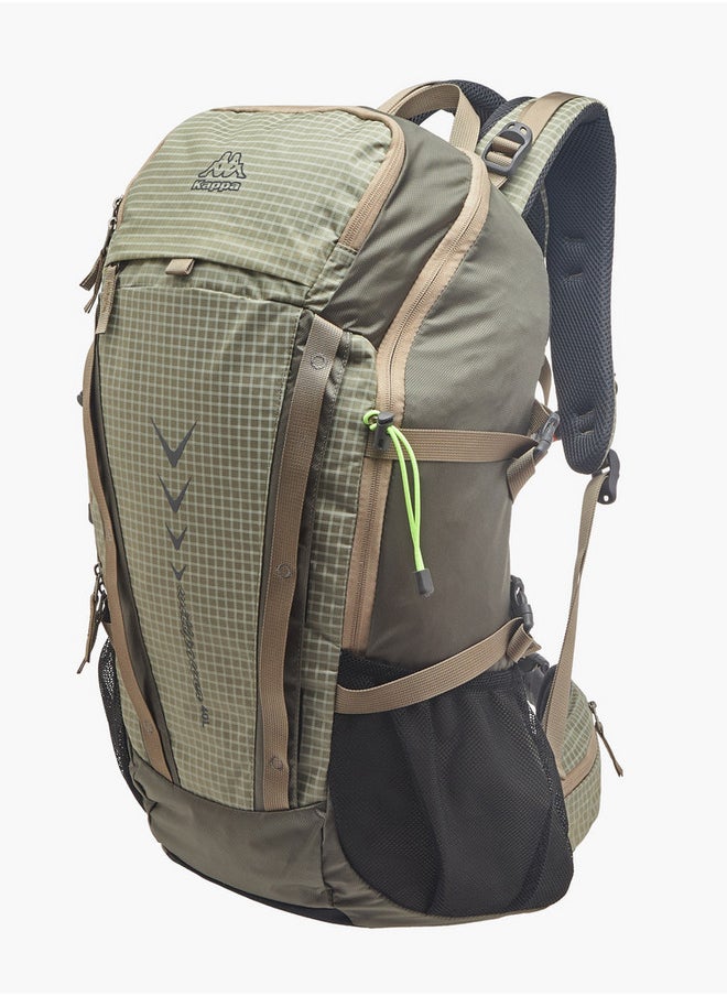 buy-kappa-men-s-logo-print-backpack-with-zip-closure-and-adjustable-strap-34x54x16-cm_utk