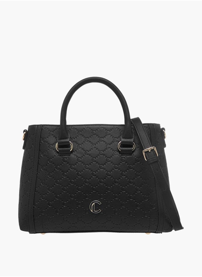 buy-le-confort-women-monogram-embossed-tote-bag-with-detachable-strap-and-zip-closure_jek