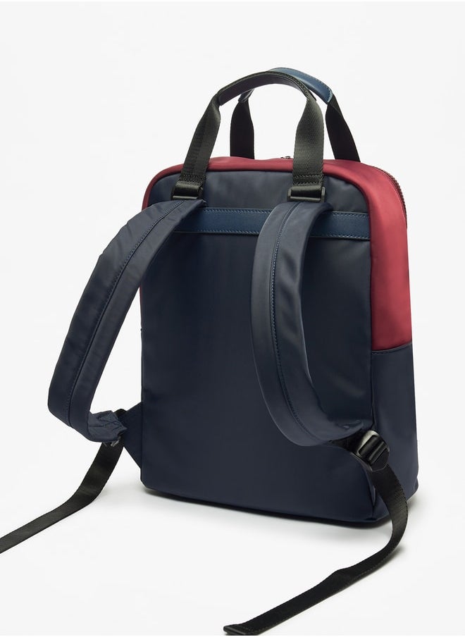 buy-lee-cooper-colourblock-backpack-with-adjustable-straps-and-zip-closure-31x14x37-cm_ypg