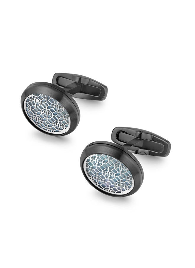 buy-cerruti-1881-cufflinks-for-men-in-grey-and-black_o4c