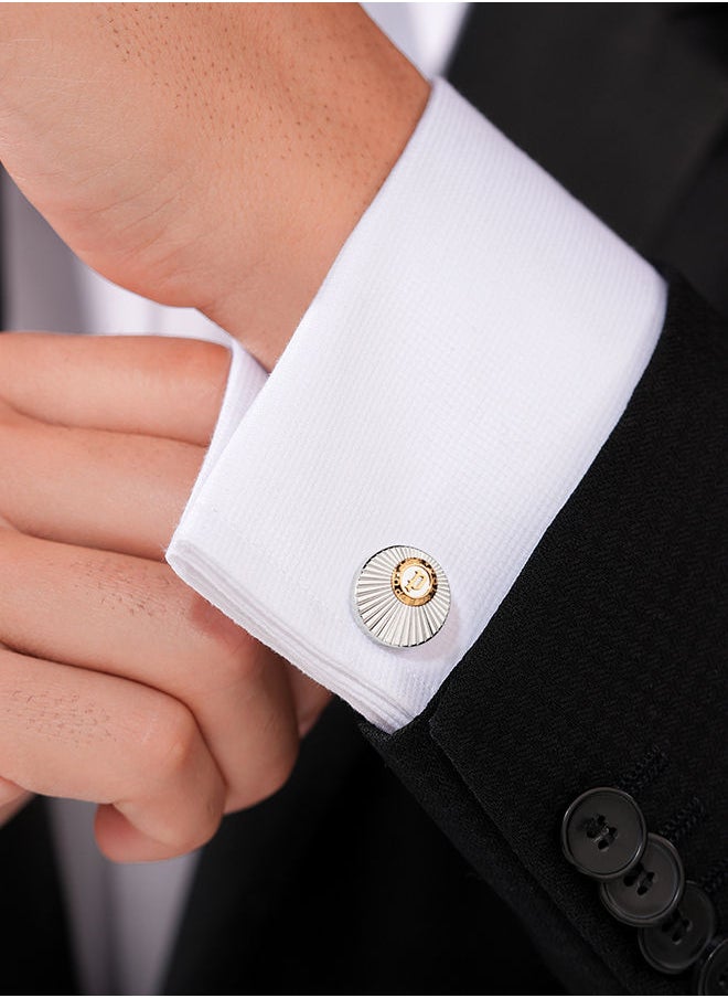buy-police-radiant-stainless-steel-and-gold-plating-gents-cufflinkspeagc0023003_i4w