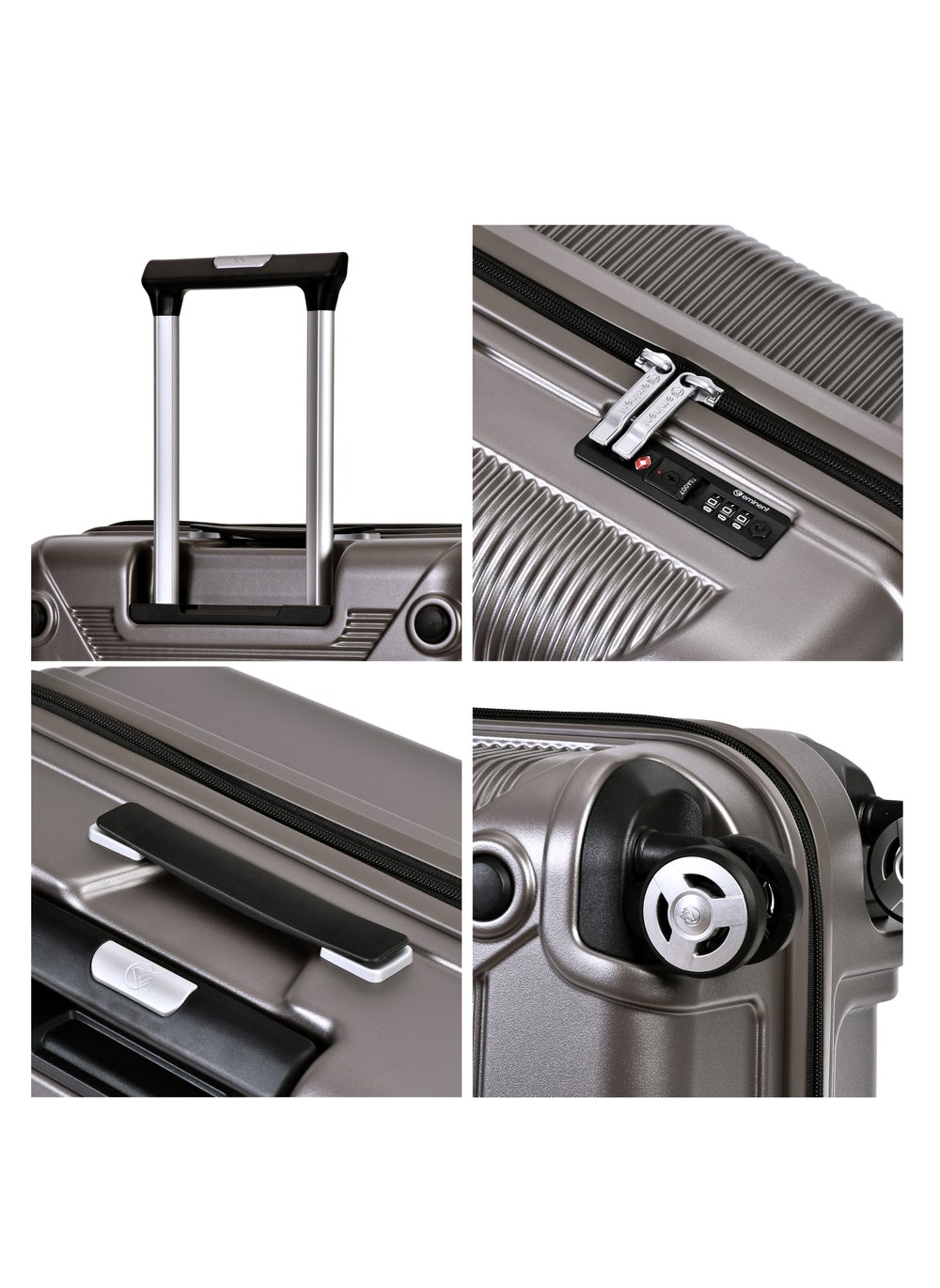 buy-eminent-hard-case-travel-bag-cabin-luggage-trolley-polycarbonate-lightweight-suitcase-4-quiet-double-spinner-wheels-with-tsa-lock-kj97-gold-grey_nf3